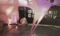 View of the Audart Gallery Salon With Billy Name Photographs
