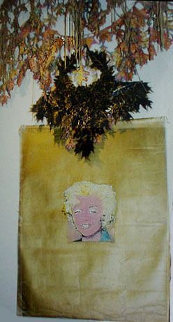 Painting of Marilyn Monro by Allen Midgette