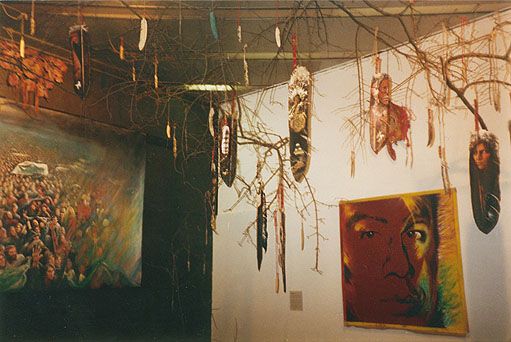 Installation by Allen Midgette