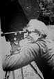 Photograph of Andy Warhol Filming, by Billy Name, Audart 1997
